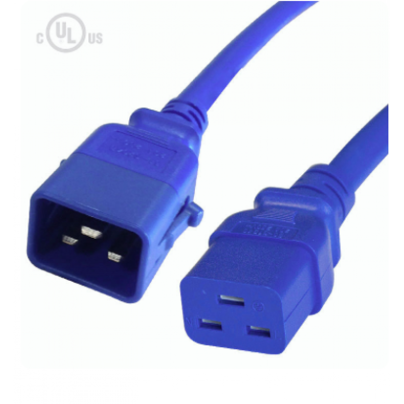 P-Lock C20 to C19 Locking Power Cable - Syncrnet